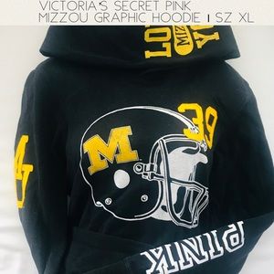 Victoria’s Secret PINK Missouri Mizzou MU Hoodie L